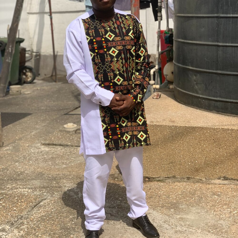 Men's 2 Piece African Print Suits